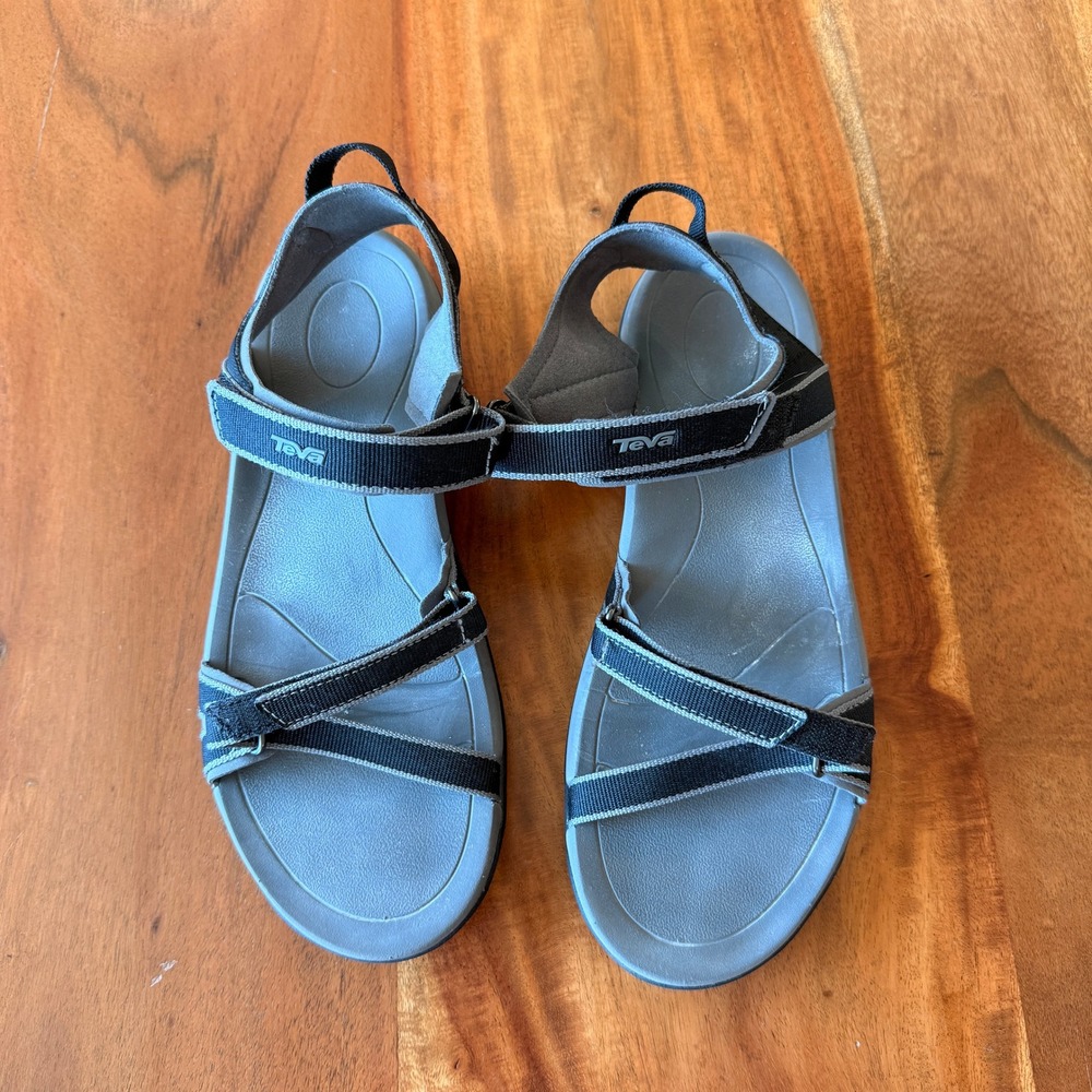 Teva Women's Black/Purple Verra Sport Sandals Size 9